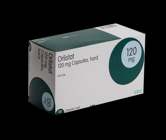 Opakowanie Orlistatu 60 mg